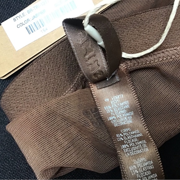 Slime NWT Jasper Colored Sheer Triangle Bra Size 3X. ((BR-TRI-1311) - Picture 4 of 4